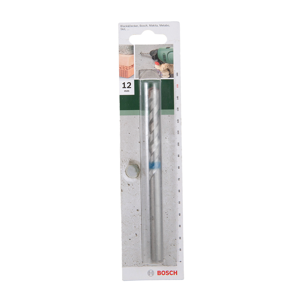 Burghiu Bosch, mandrina standard, pentru beton conform Iso 5468, 12 mm