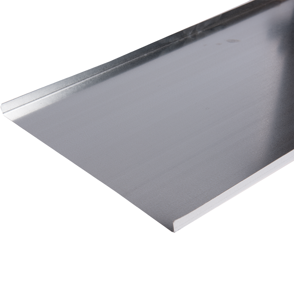 Capac jgheab metalic perforat Metaksan, 300x15x0.8 mm, 3 m