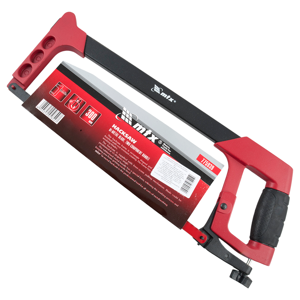 Fierastrau pentru taiat metale, MTX 775939, cu maner doua componente, 300 mm