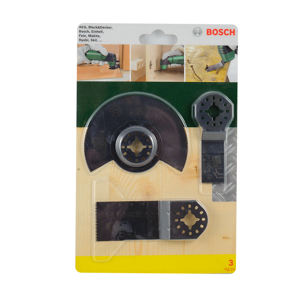 Set 3 accesorii Bosch, pentru lemn