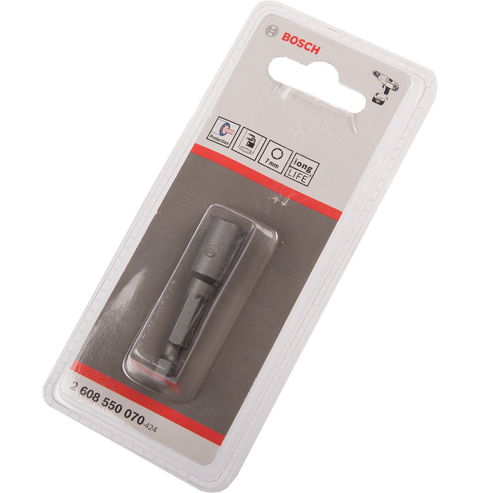Cheie tubulara Bosch, 7 mm, 50 mm