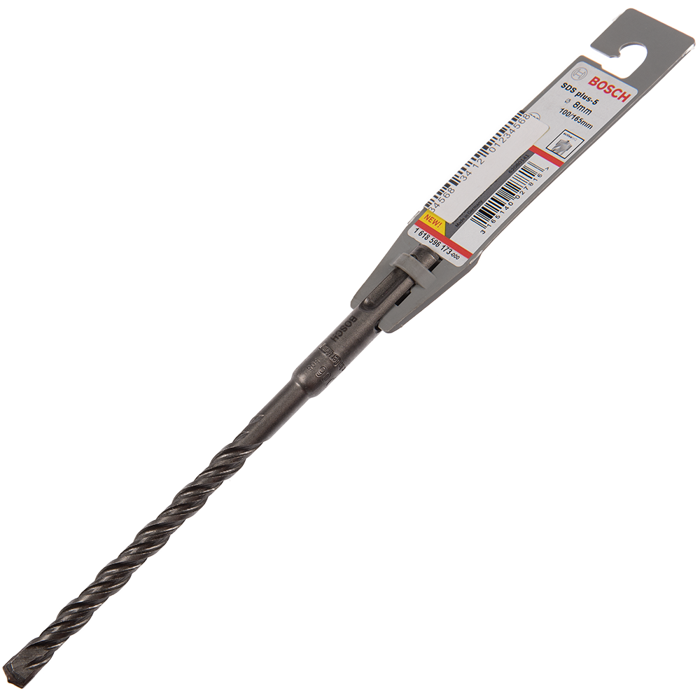 Burghiul Bosch, SDS-Plus-5, pentru beton, 8x165 mm