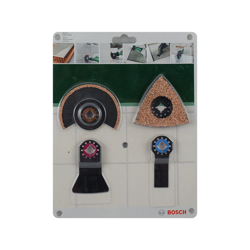 Set 4 accesorii Bosch, pentru faianta