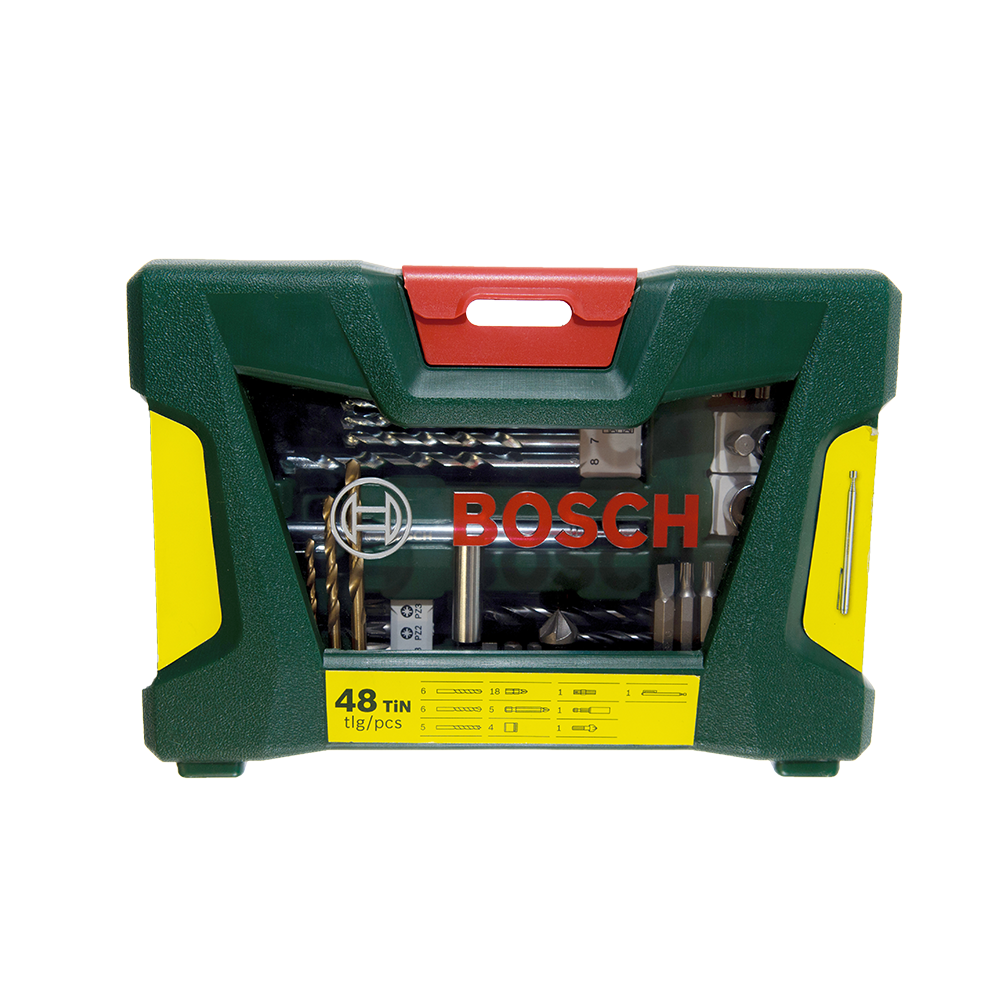 Set burghie si biti Bosch V-line, 48 piese