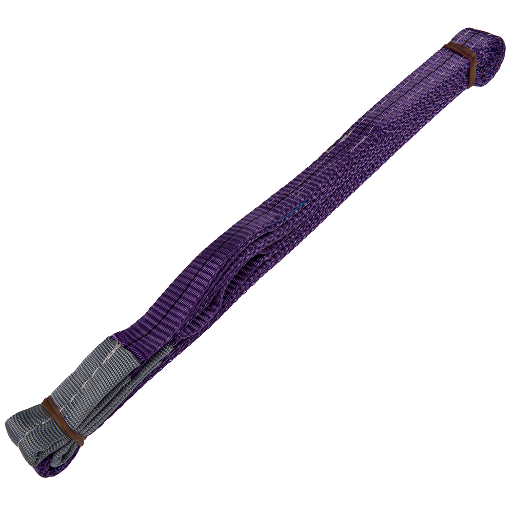 Chinga de ridicare cu urechi textile, 1 tona, 2 metri