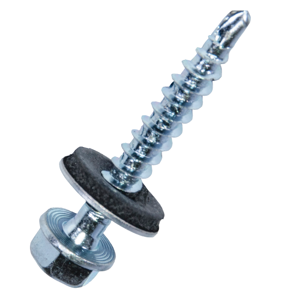 Surub autoforant pentru acoperisuri din tabla profilata, zincat, 4,8 x 20 mm
