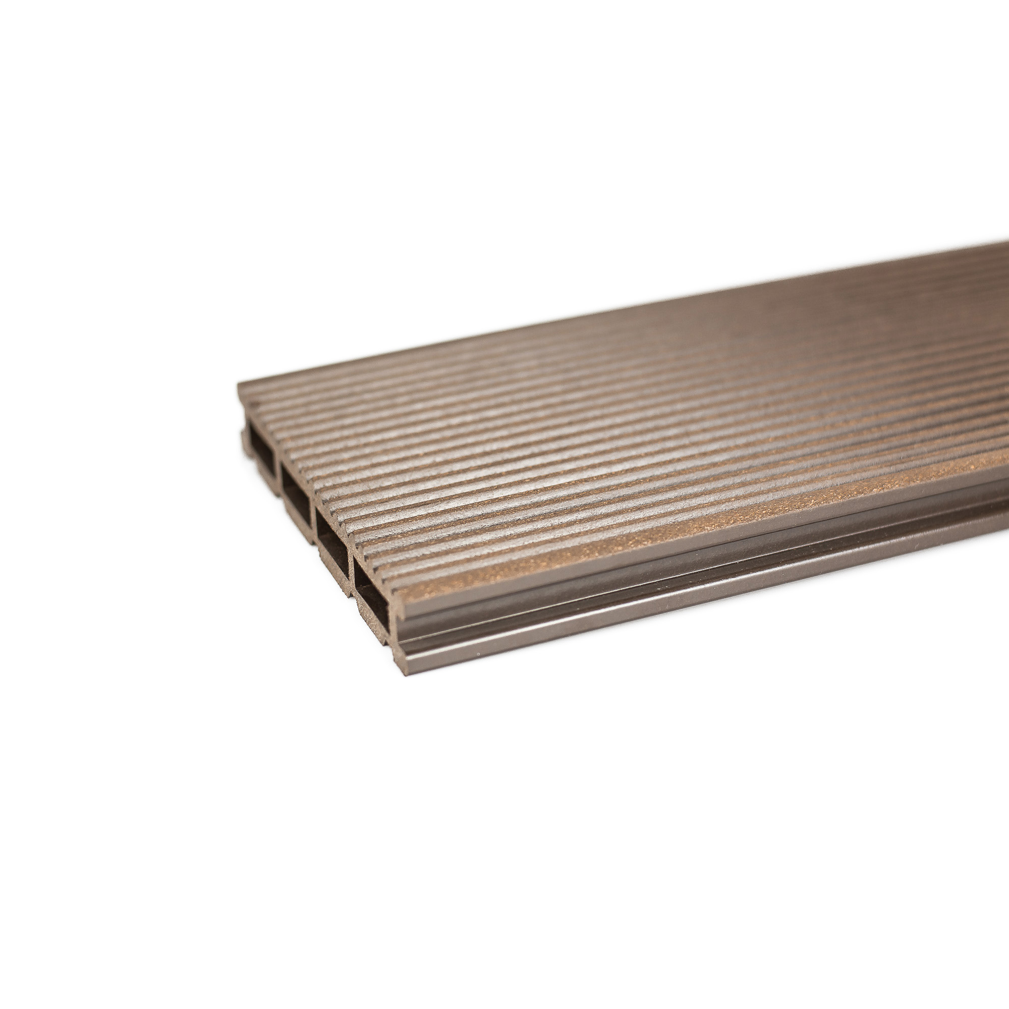 Profil pentru terasa WPC, wenge, 21 x 140 x 2400 mm