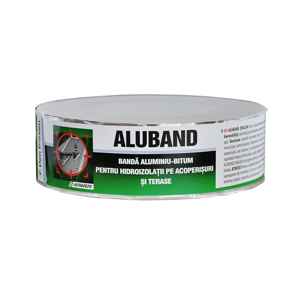 Banda bituminoasa pentru etansare sau hidroizolatii, Alu Band, 5 cm, 10 m/rola