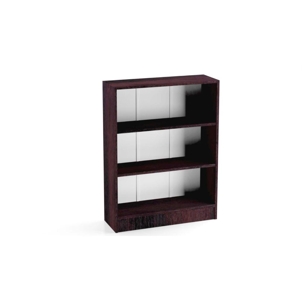 Dulap cu rafturi pal melaminat, wenge 80 x 28 x 106 cm