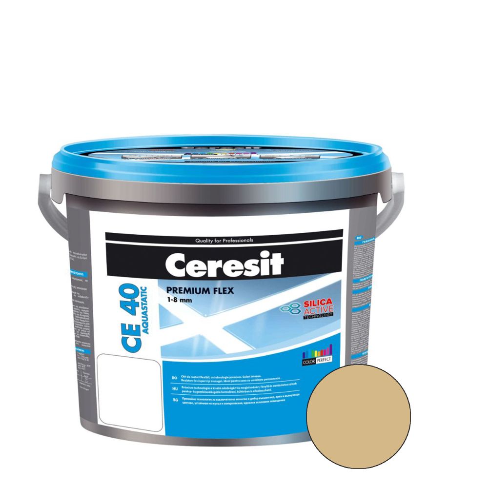 Chit de rosturi gresie si faianta Ceresit CE 40, bahama, interior/exterior, 2 kg