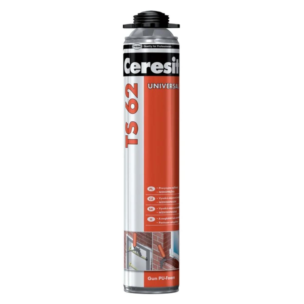 Spuma poliuretanica de montaj, Ceresit, TS 62, 750 ml