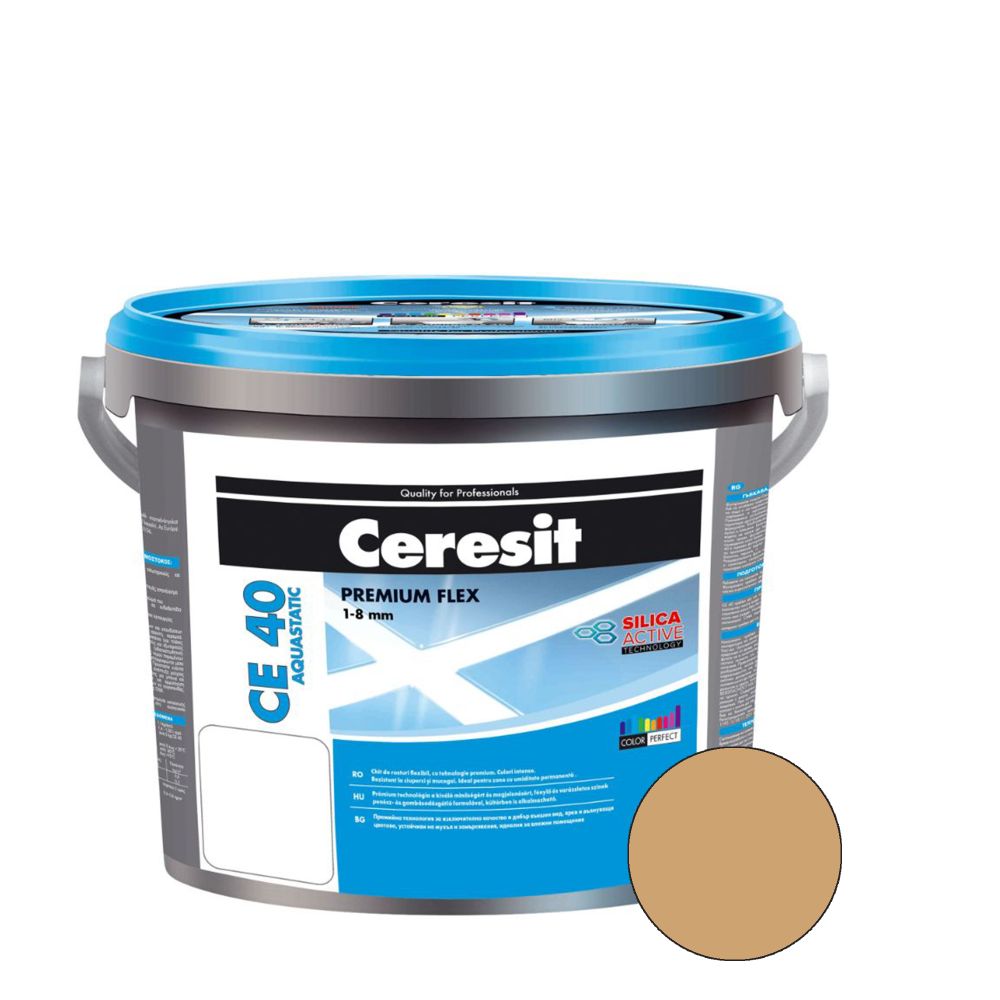 Chit de rosturi gresie si faianta Ceresit CE 40, toffi, interior / exterior, 2 kg