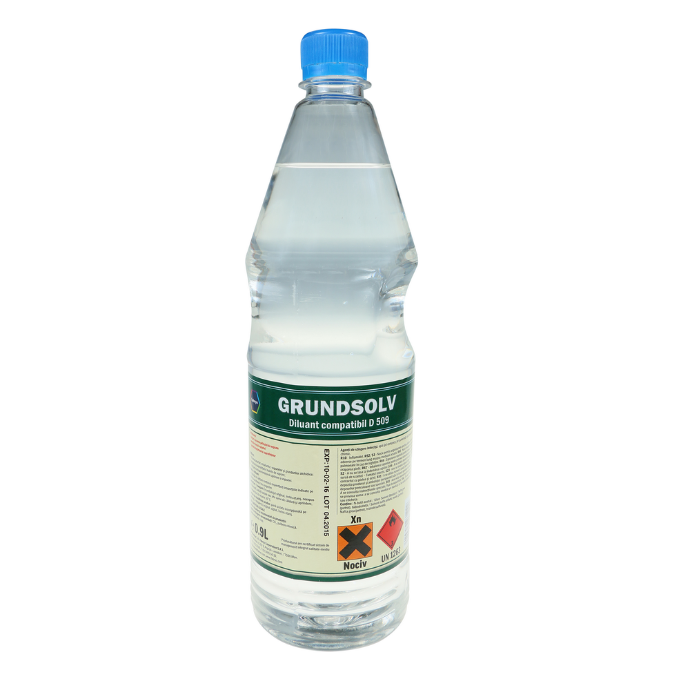 Diluant pentru vopsea/lac Grundsolv, D509, 0.9L