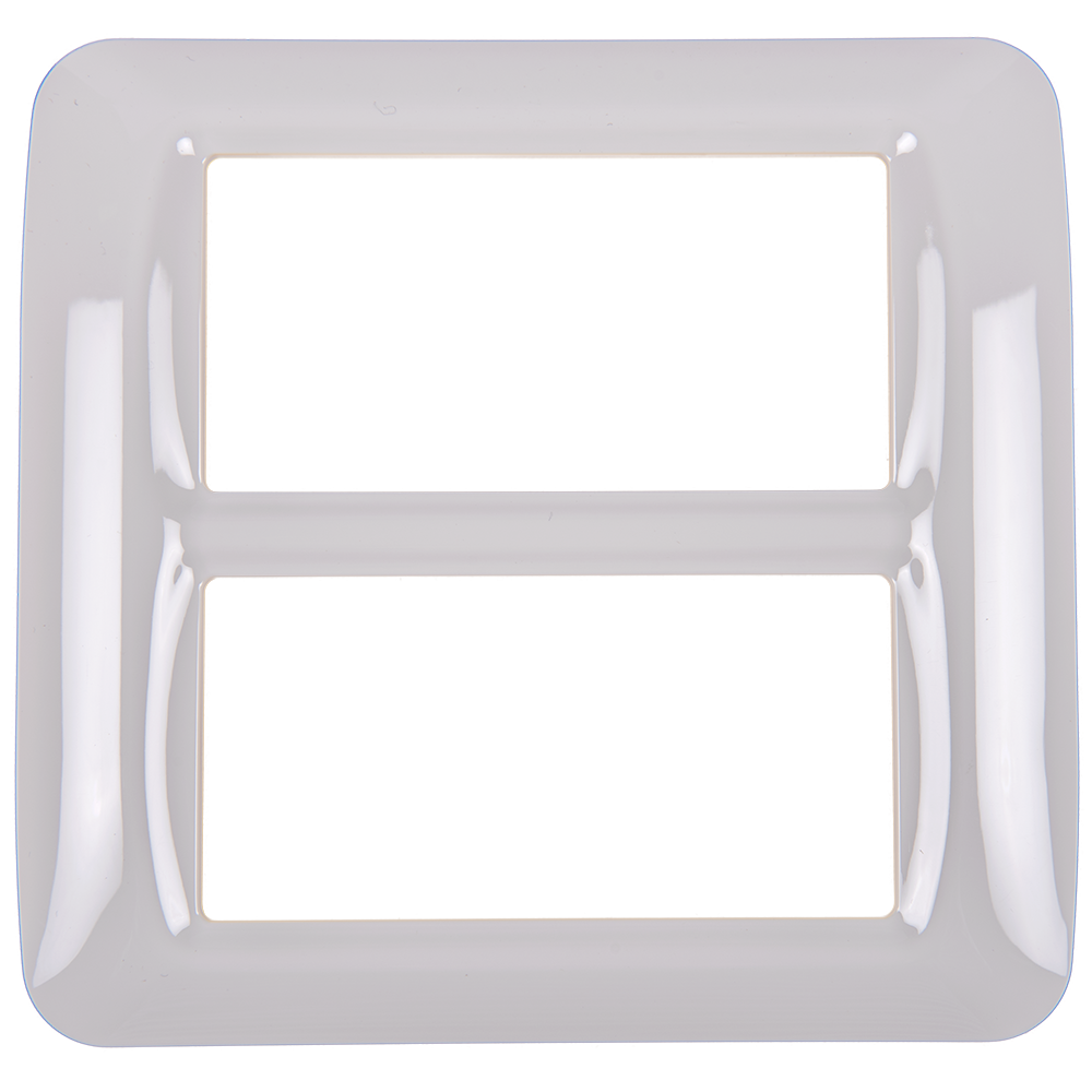 Rama decor 8 module (4+4) System, Gewiss GW22507, alb
