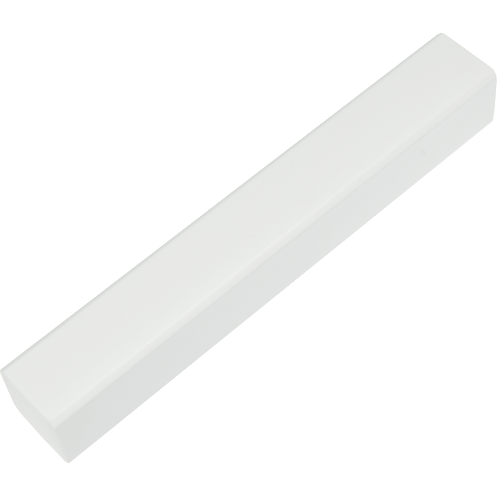 Terminatie universala plinta Arbiton Vega, alb, polimer dur, 23 x 23 x 152 mm, 4 bucati/set
