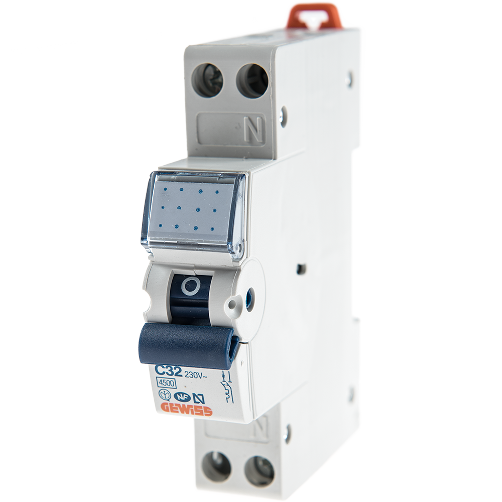 Intrerupator automat Gewiss GW90030, 1P+N, 32A