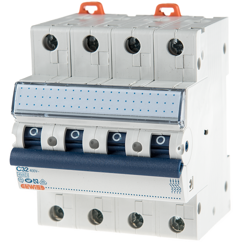 Intrerupator automat Gewiss GW92191, 4P, 32A