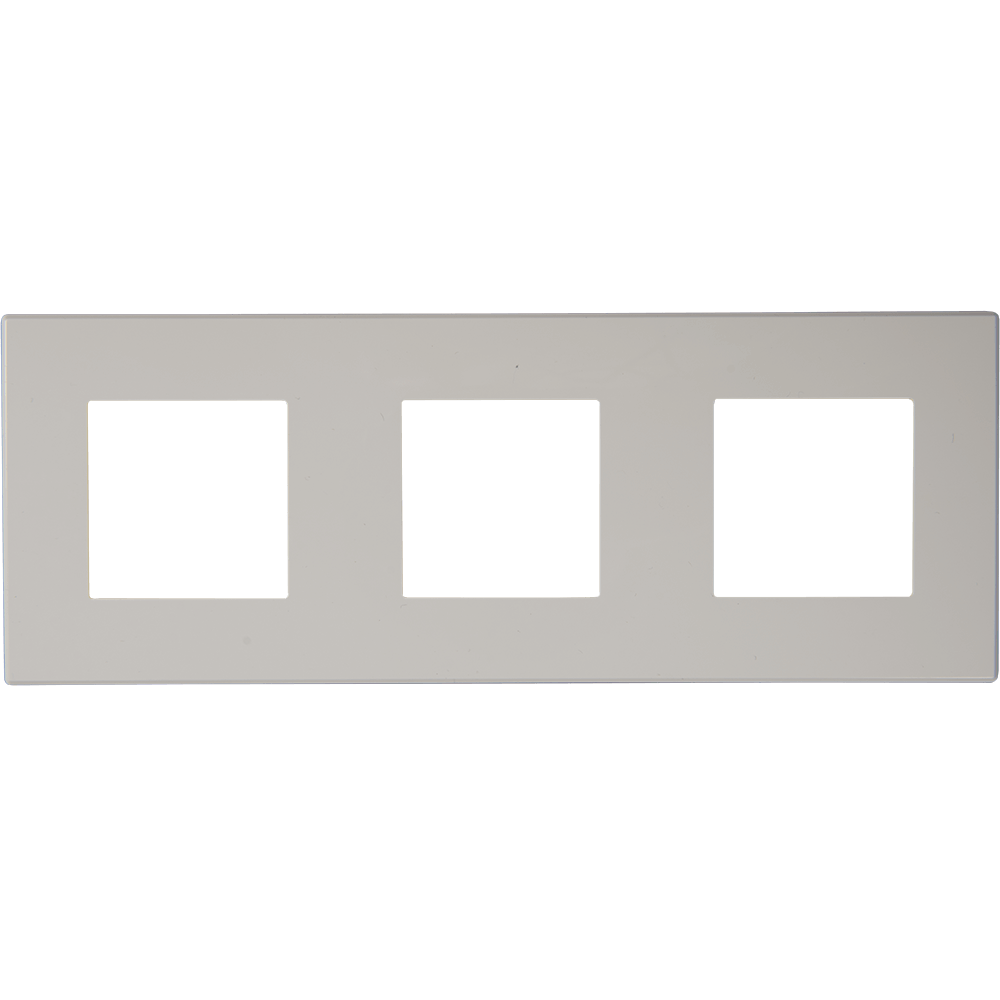 Rama decor 3 module Dahlia, Gewiss GW35903AW, alb