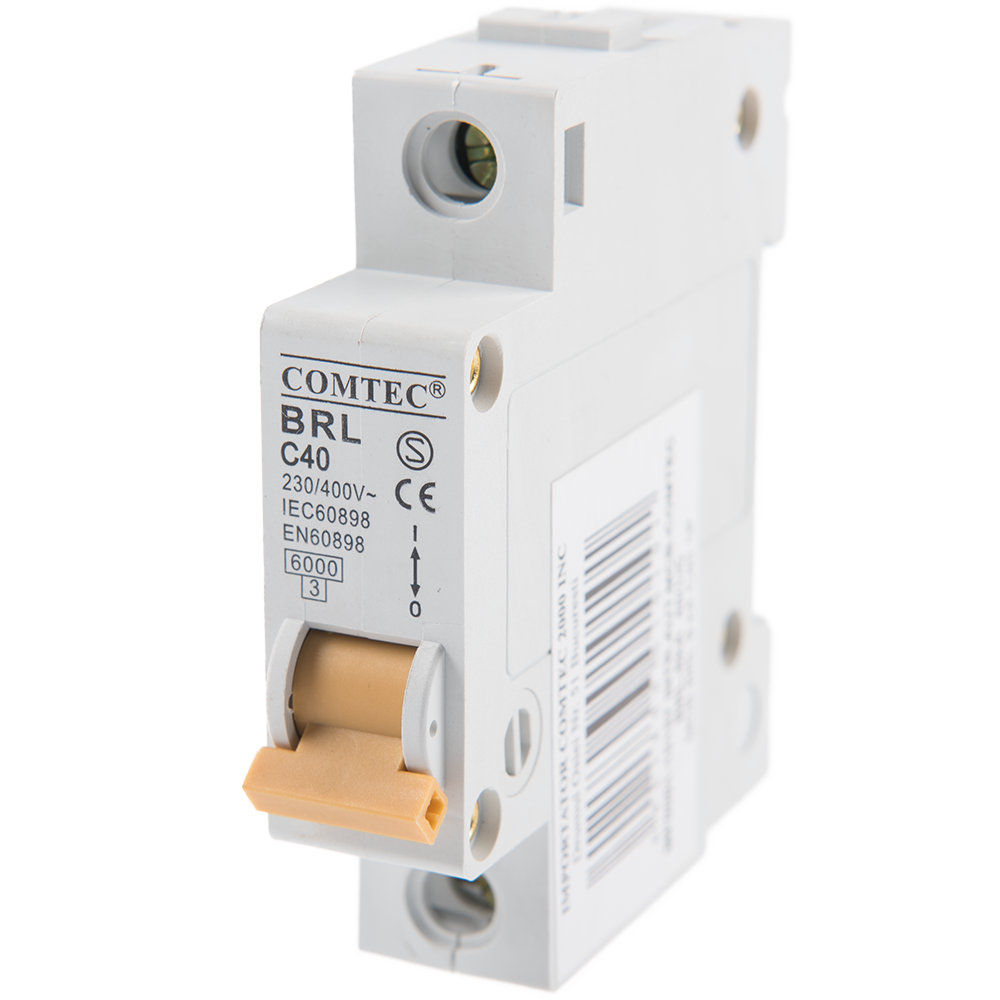 Intrerupator automat BRL 6kA MCB, Comtec 1P, 40A