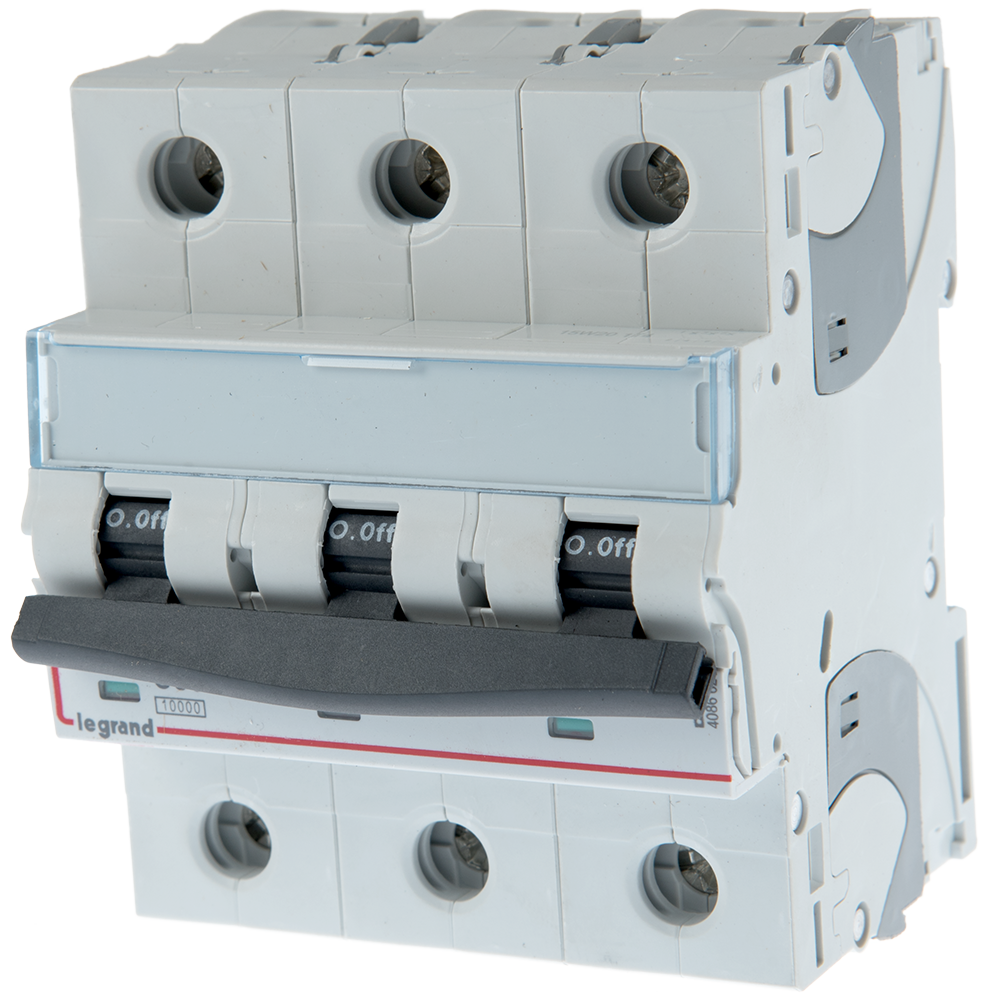 Disjunctor DX3 10000 Legrand 408662, 3P, 80A