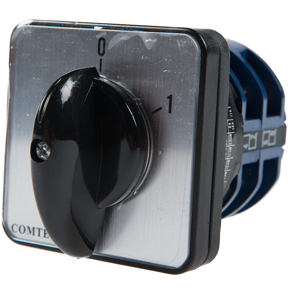 Comutator cu came, Comtec MF0002-11340, 3P, pozitie 0-1, 32A