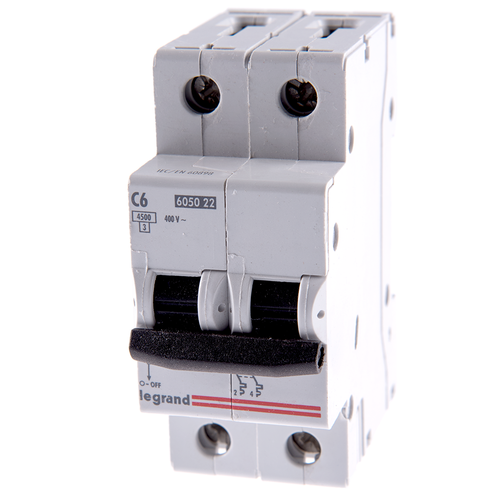 Disjunctor RX3 4500 Legrand 419694, 2P, 6A