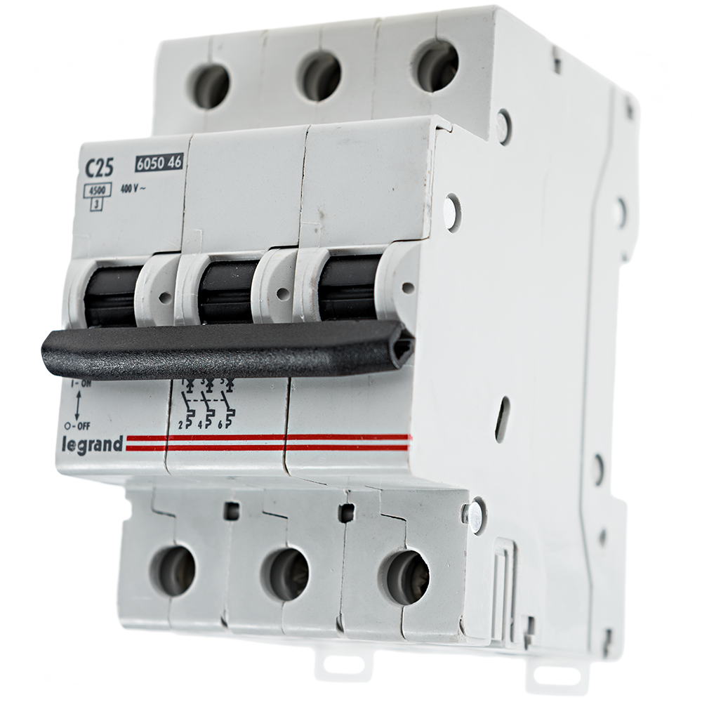Disjunctor RX3 4500 Legrand 419710, 3P, 25A