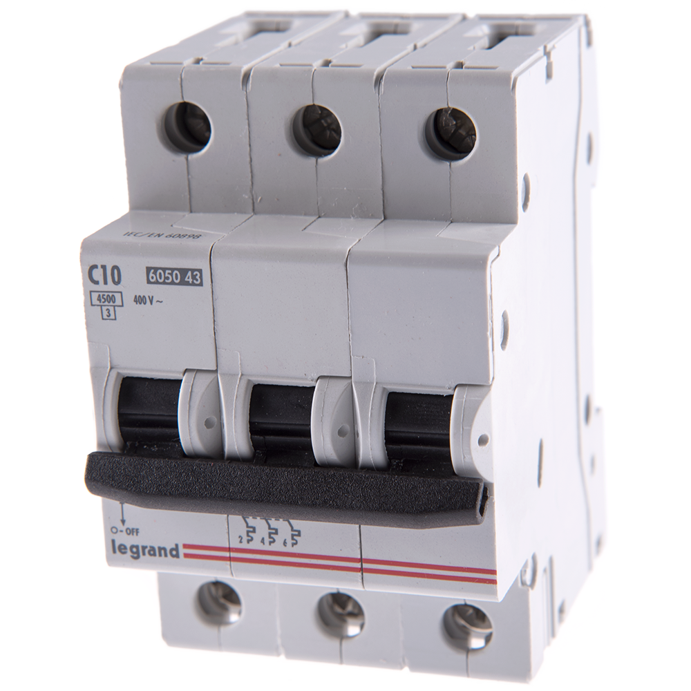 Disjunctor RX3 4500 Legrand 419706, 3P, 10A