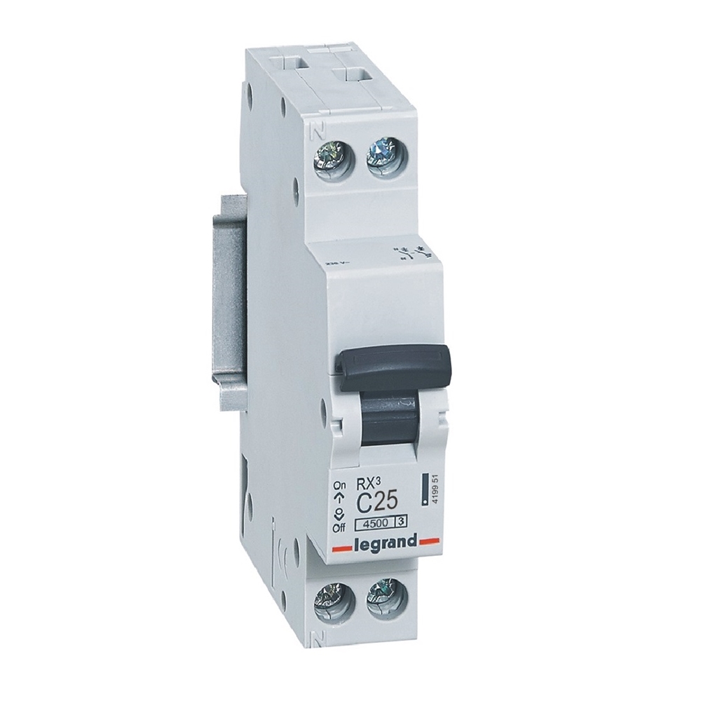 Disjunctor automat Legrand 419951, 1P + N, 25 A