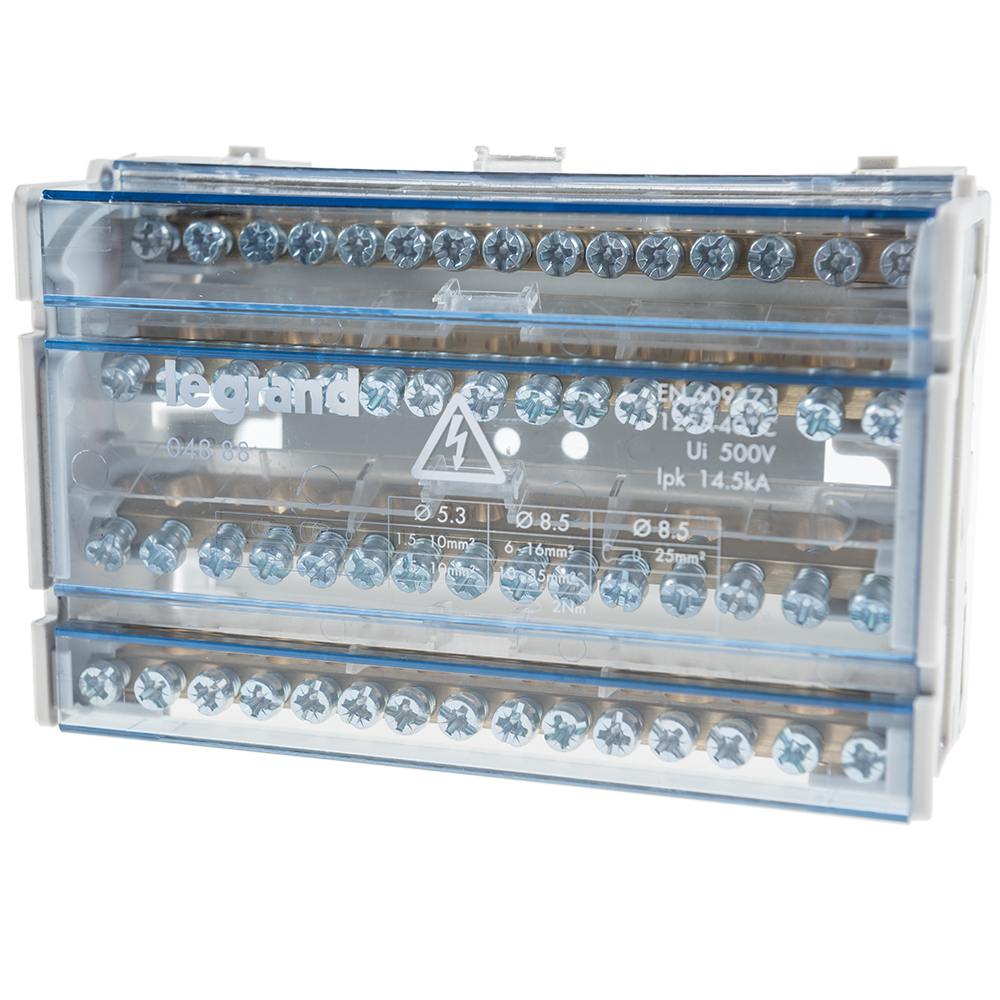 Repartitor modular Legrand 004888, 4P, 125 A