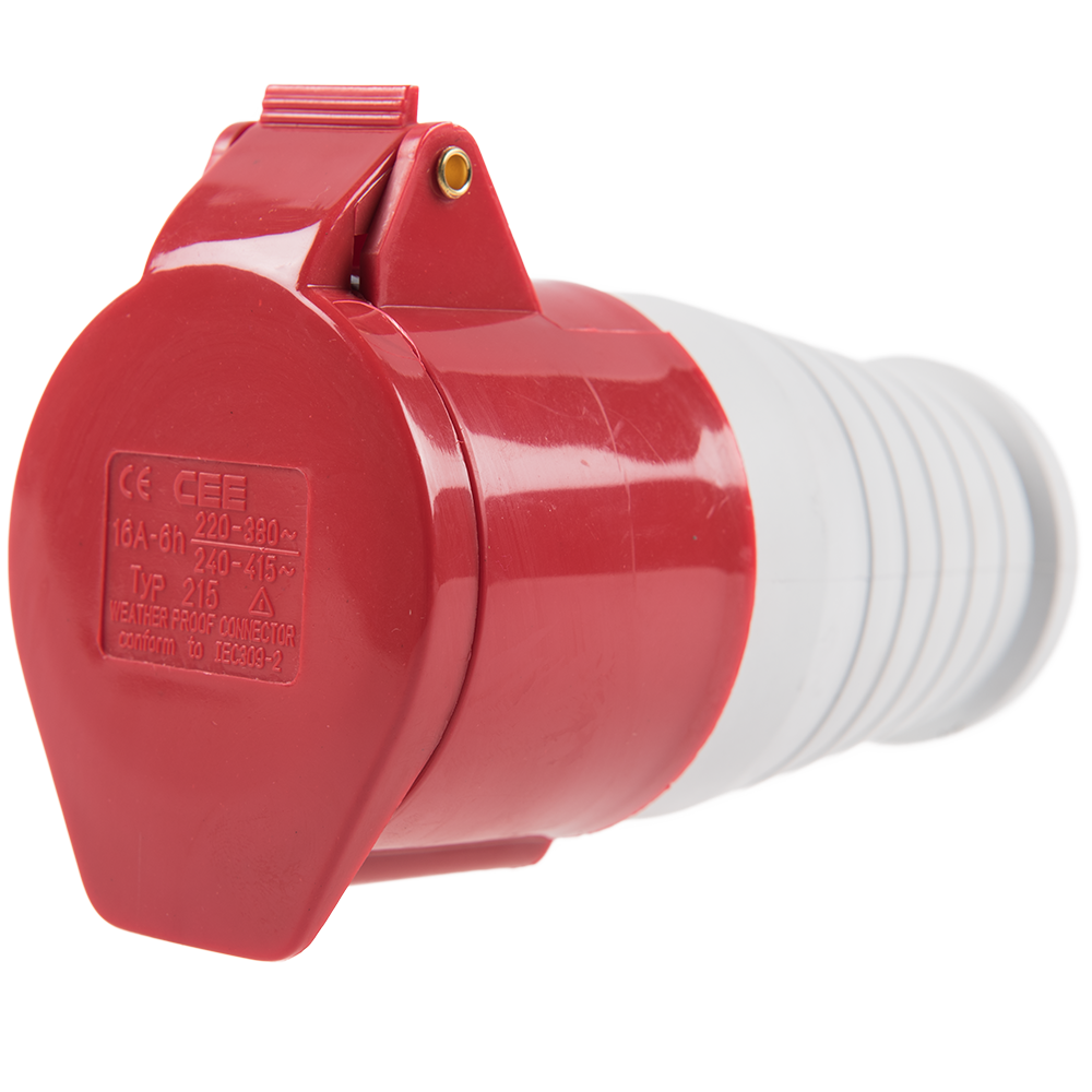 Priza industriala Comtec MAMA pe cablu 6215 5 x 16A/IP44