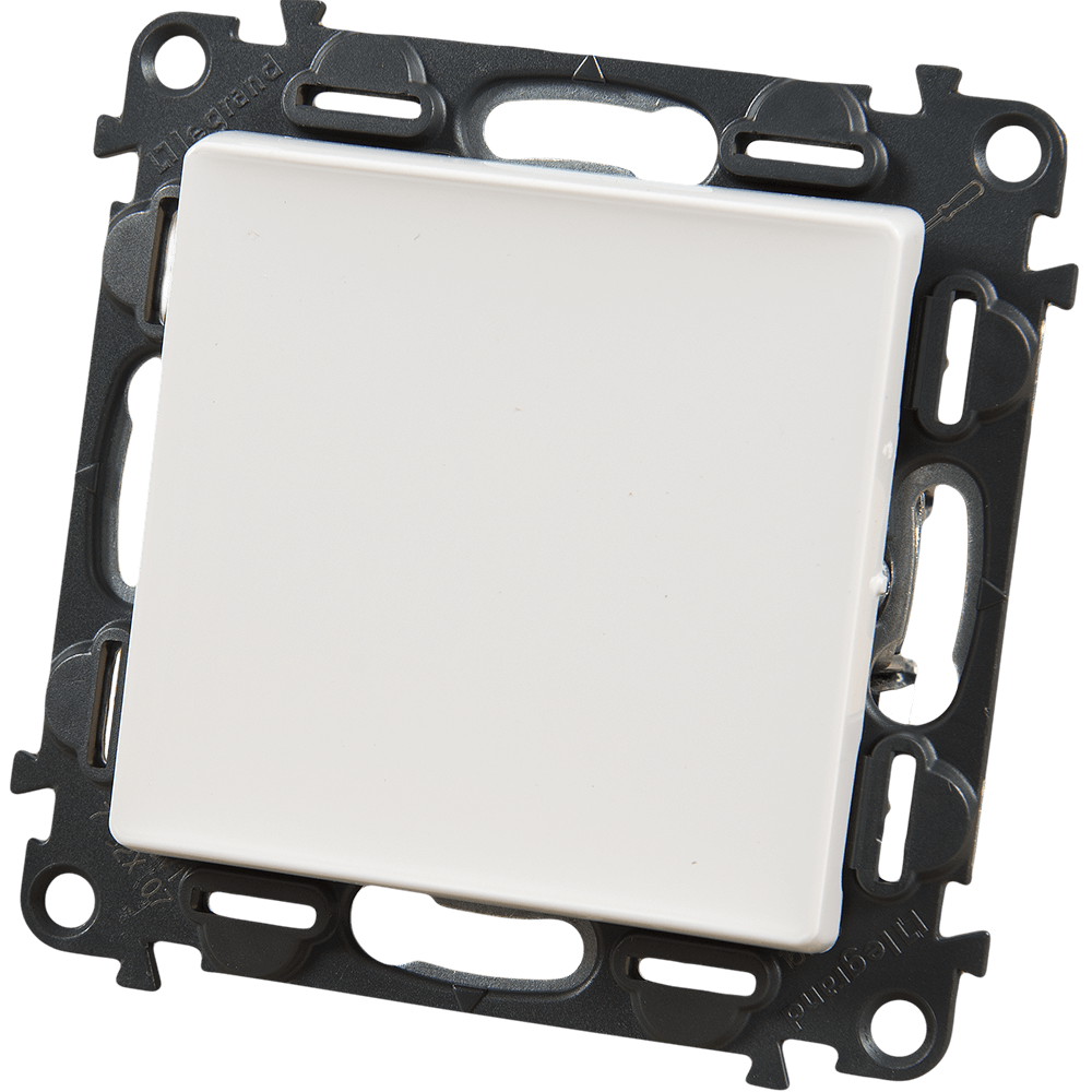 Intrerupator cap scara Legrand 752106, 250 V, 10 A, alb