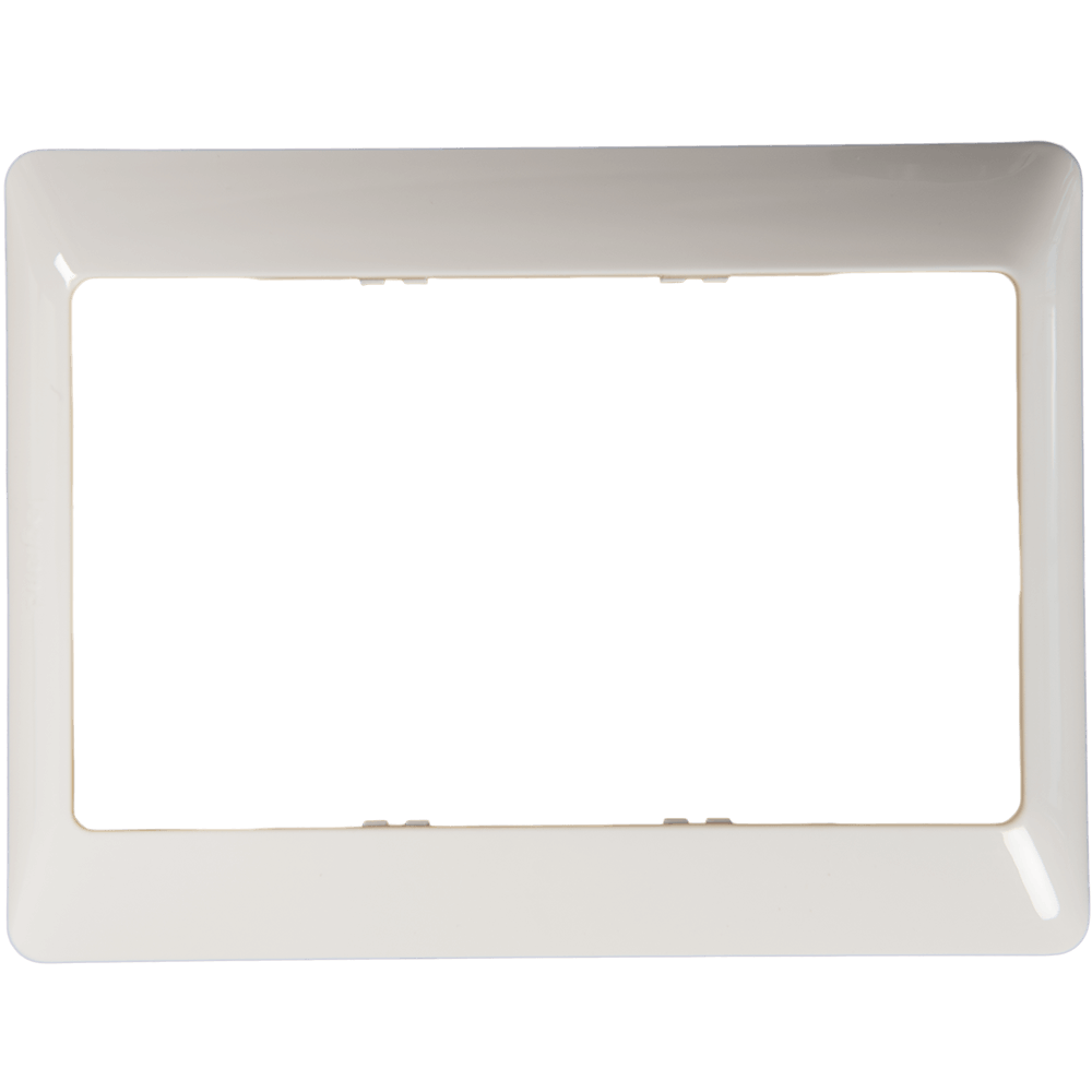 Rama pentu priza dubla Legrand 754221, IP20, alb-lucios