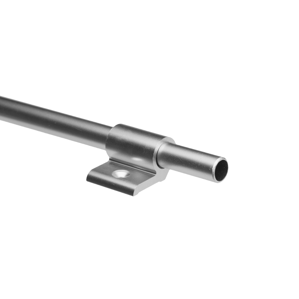 Profil de fixare mocheta/covor pe treapta, S06, aluminiu, argintiu, lungime 1 m, set 3 bucati