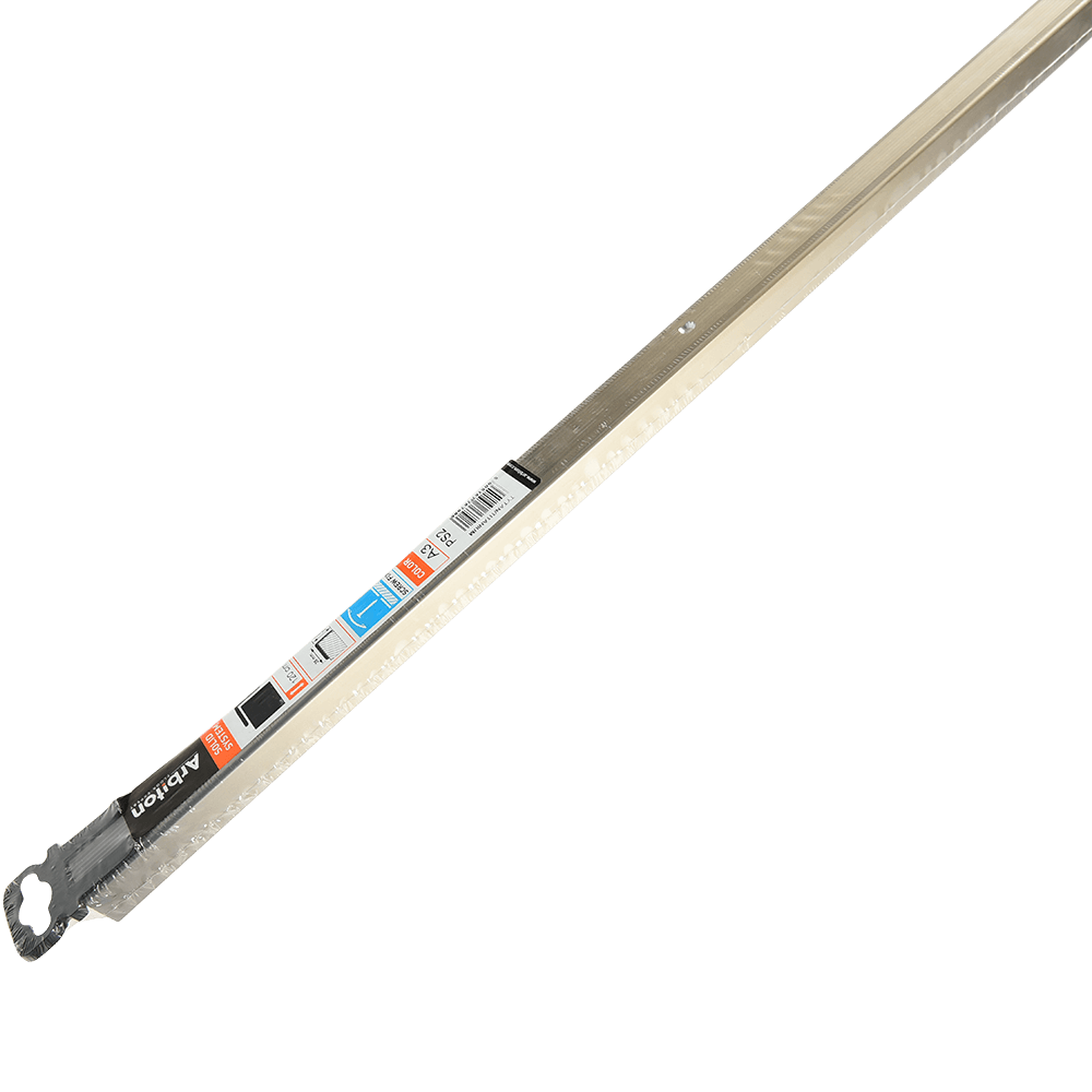 Profil pentru treapta, aluminiu, PS2, titan, 120 cm