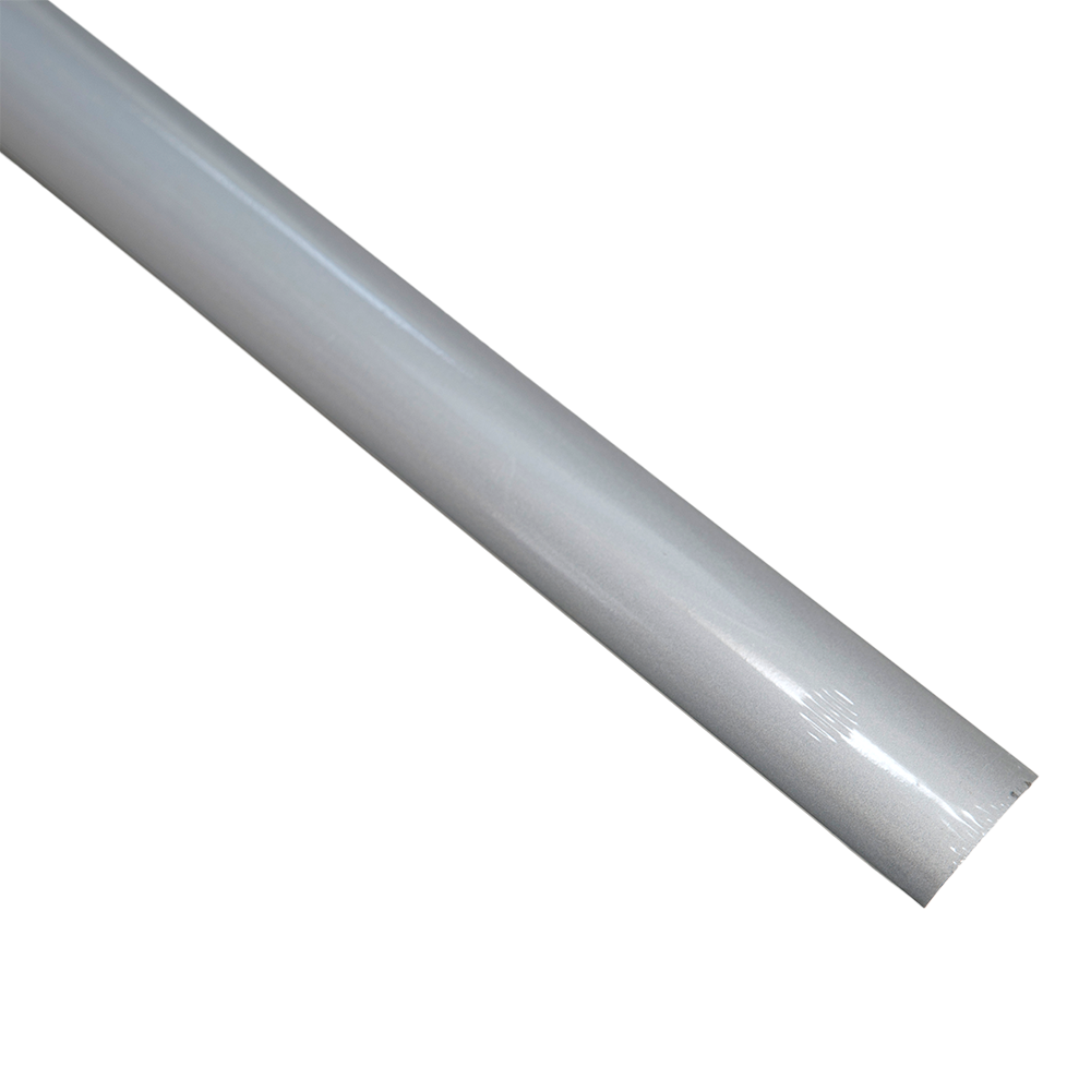 Profil de dilatatie din aluminiu SM1, Arbiton, argintiu, aspect lucios, 1,86 m