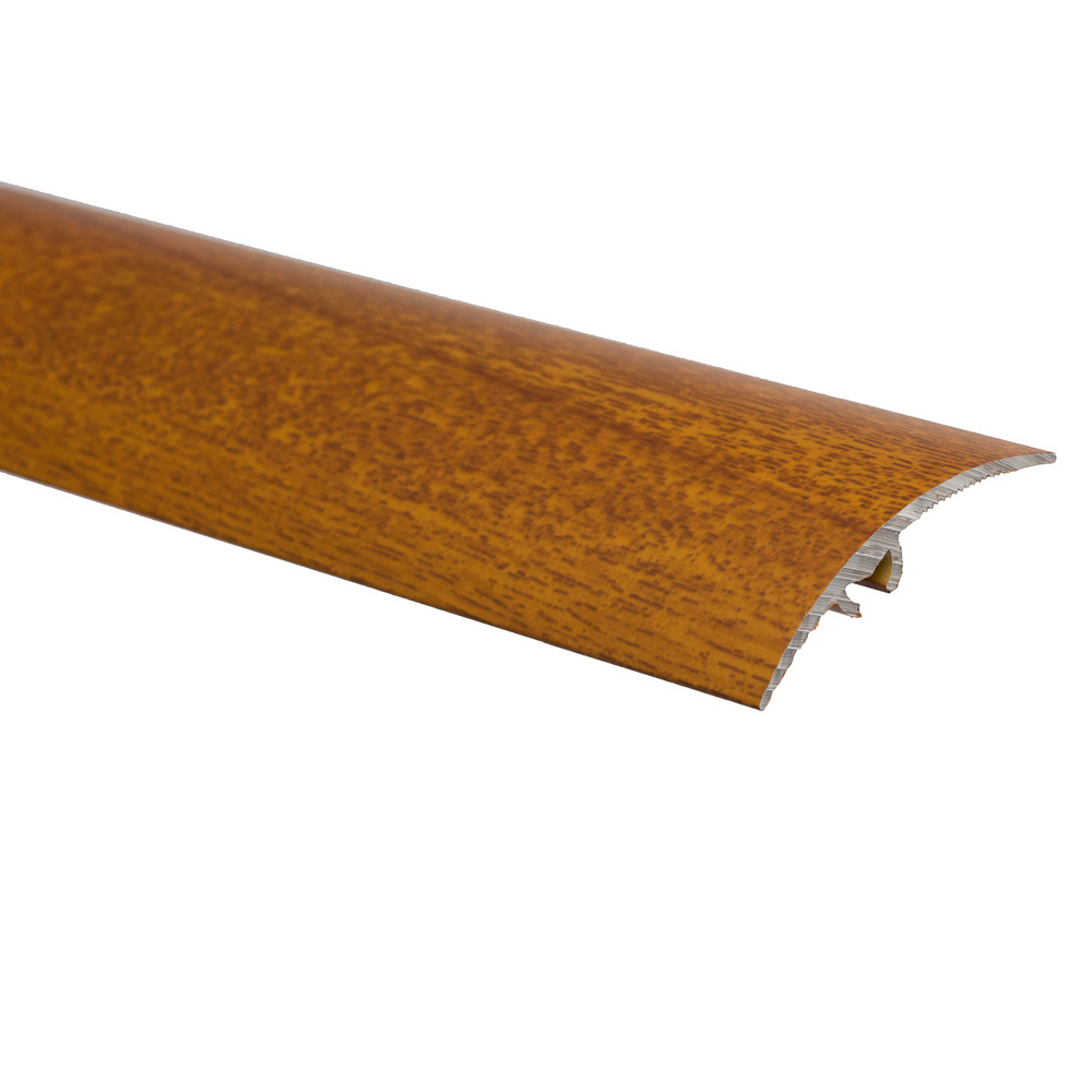 Profil de trecere cu surub mascat, cu diferenta de nivel S65, lemn exotic, 0,93 m