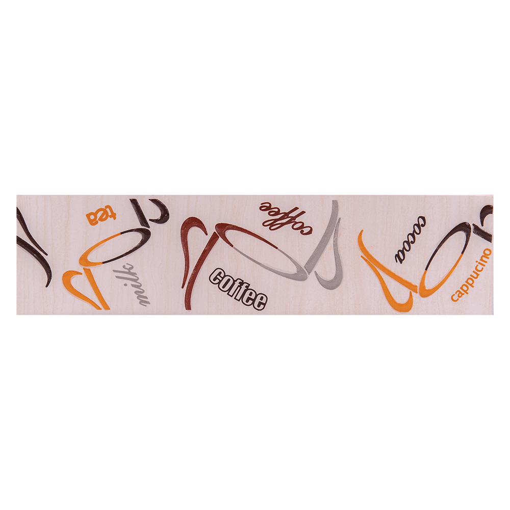 Brau faianta bej Flavours Cani, grosime 0,8 cm, 6,5 x 25 cm