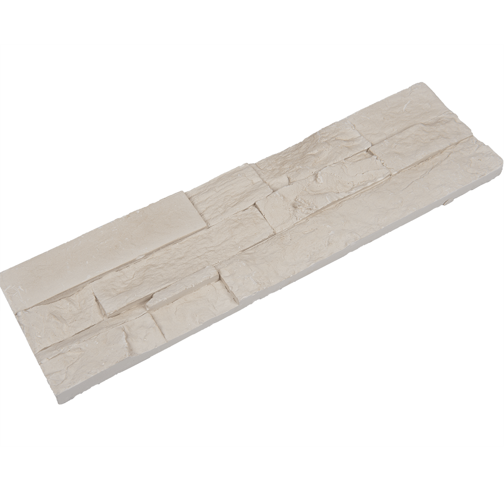 Piatra decorativa interior Vista Old Stone, alb, 37 x 10 cm