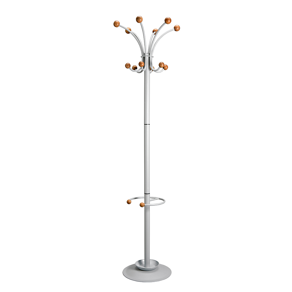 Cuier Pompei, otel, gri, 184 x 36 cm