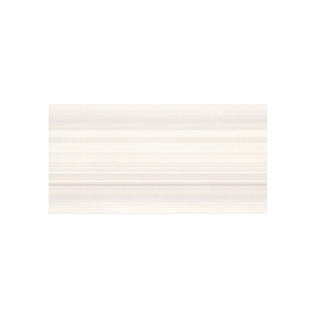 Faianta baie Cesarom Stripes, gri, lucios, model, 50 x 25 cm