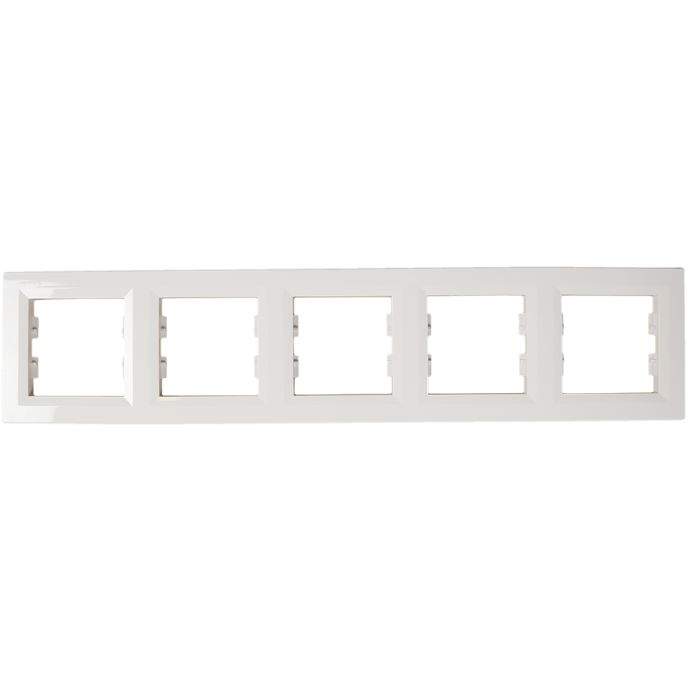 Rama 5 module Asfora, Schneider EPH5800521, alb