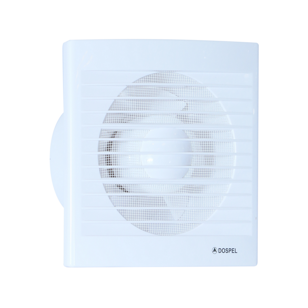 Ventilator axial cu temporizator Styl 150WC, Dospel, D 150 mm, 20W, alb