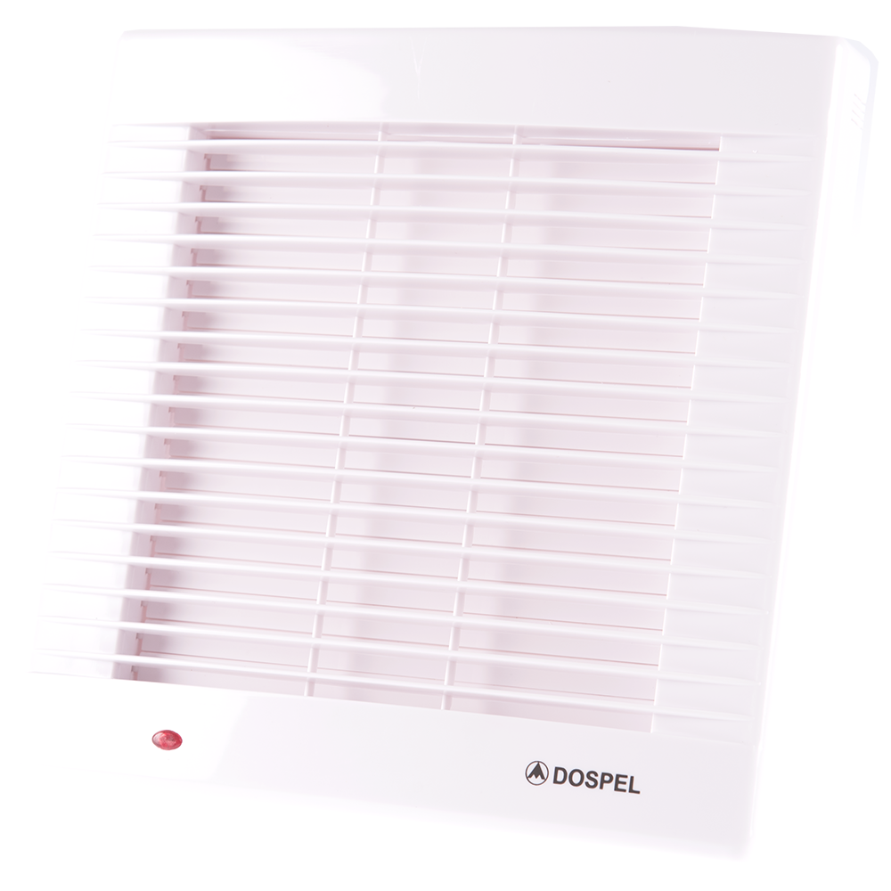 Ventilator axial cu grila automata Polo6 150AZ, Dospel, D 150 mm, 20W, alb