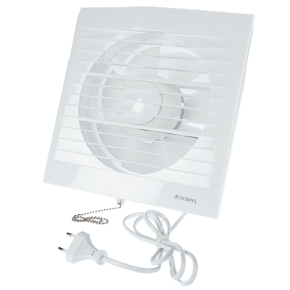 Ventilator axial cu intrerupator Styl 200WP, Dospel, D 200 mm, 35W, alb