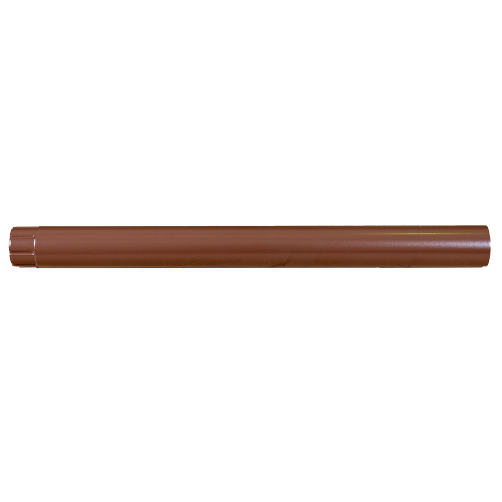 Burlan metalic, 88 mm, maro RAL 8017, L = 1 m