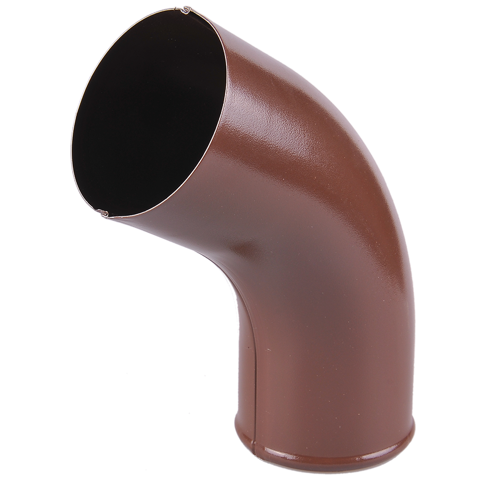 Cot evacuare, metalic, 88 mm, maro RAL 8017