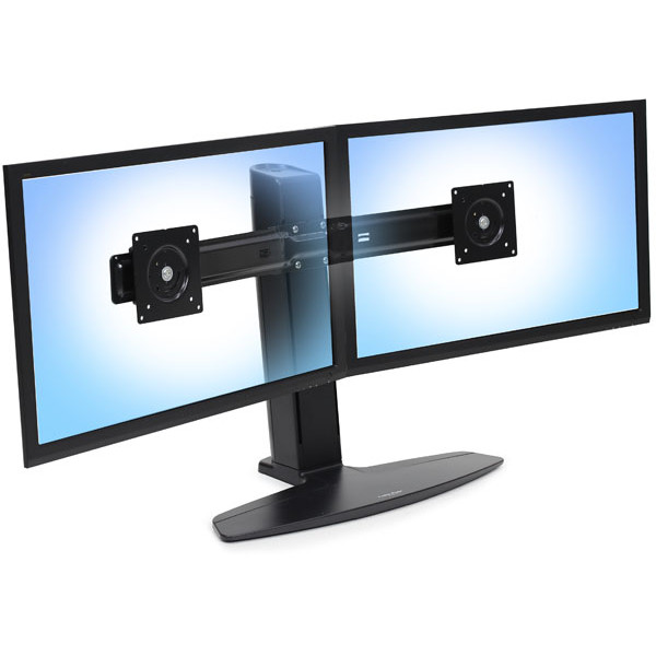 Suport monitor Neo-Flex Dual 33-396-085, suport pentru doua monitoare