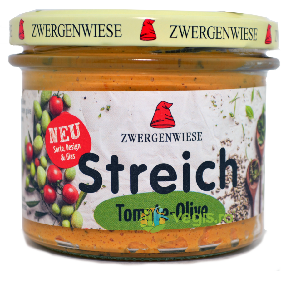 Pate Vegetal cu Rosii si Masline Ecologic/Bio 180g