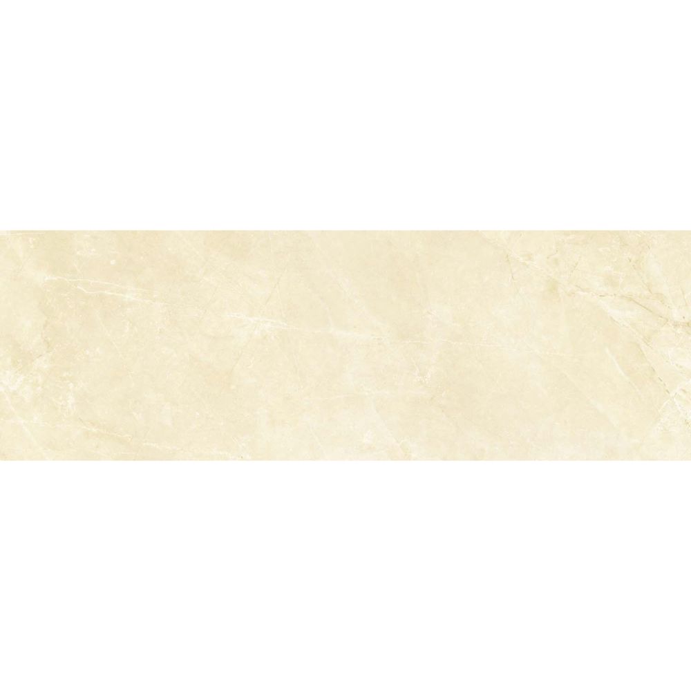 Faianta baie / bucatarie Kai Botticino, bej, lucios, aspect de marmura, 75.5 x 25.5 cm